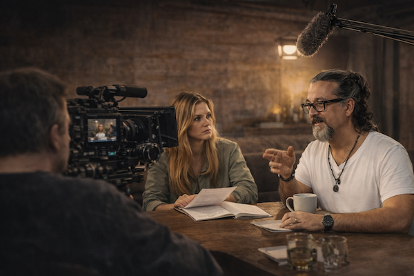 Walter Alza teaching an on-camera class